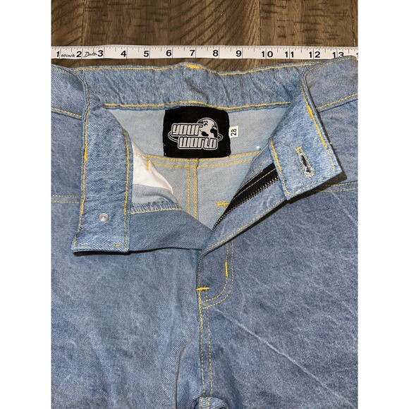 Wrldisurs girbaud inspired jeans - Your World Pocket Jeans Size 28 - Picture 2 of 5